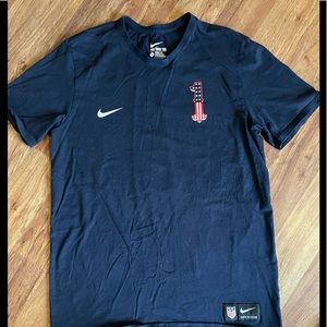 Team USA Soccer / Football Nike #1 Tim Howard T-shirt